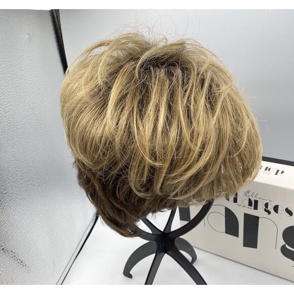 Ellen Willie Hange Synthetic Mono Crown Cap Wig Sand Rooted Style - Picture 8 of 16